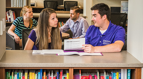 Undergraduate students on the Manhattan campus