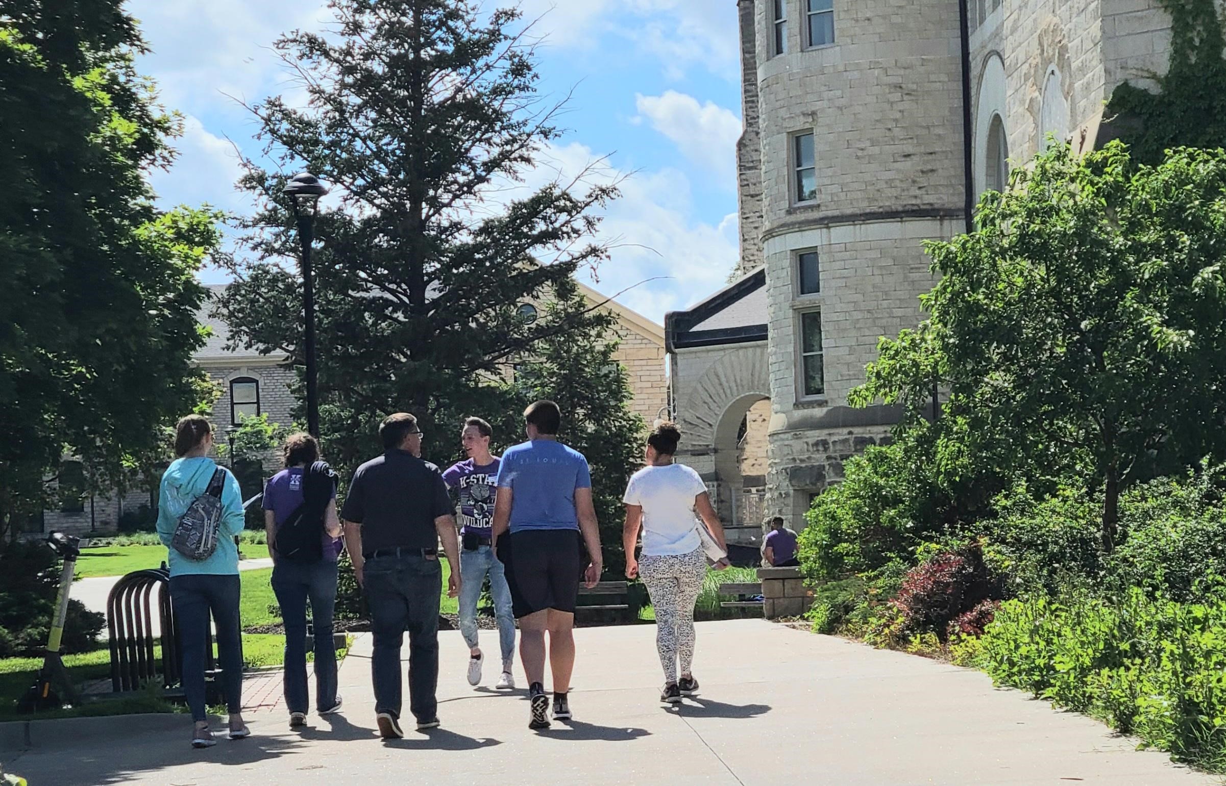 Student receiving help from an Academic Coach