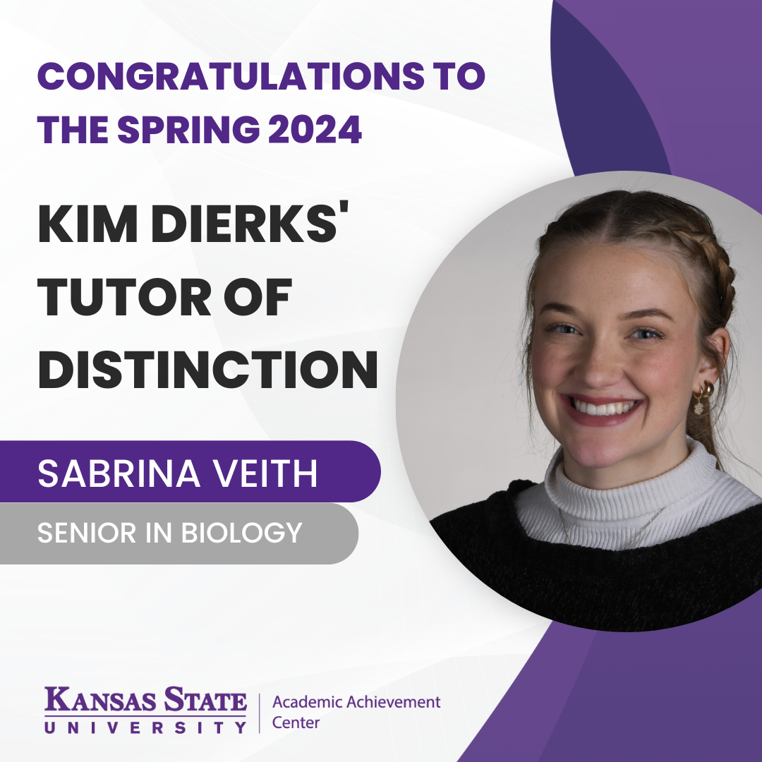 Sabrina Veith, Spring 2024 recipient